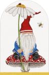 Mushroom Gnome Needlepoint Canvas