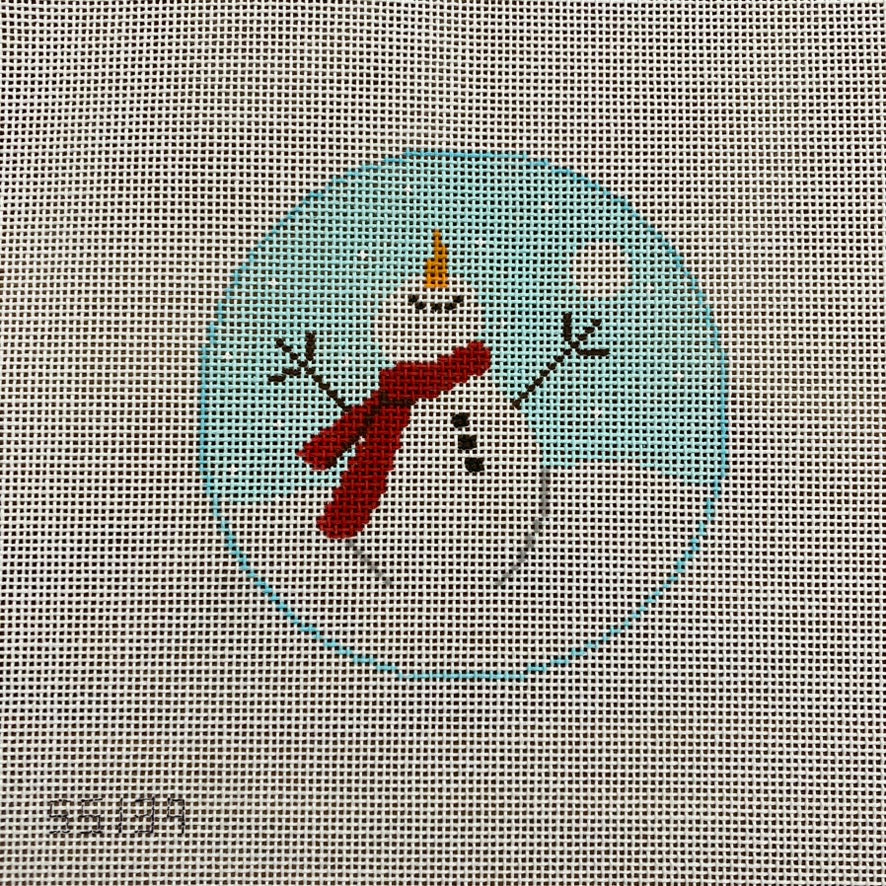 North Pole Snowman Canvas
