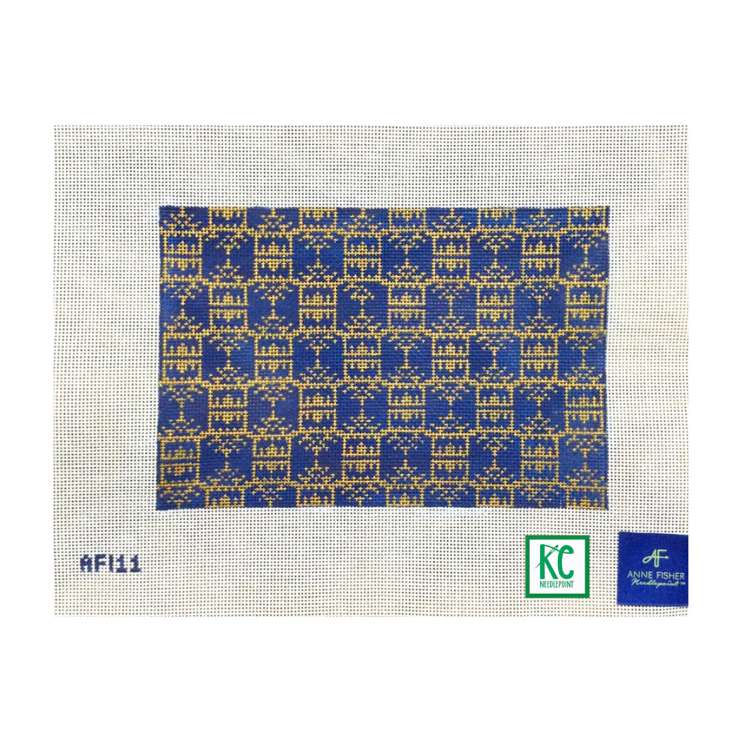Pagoda Print Clutch Canvas - Image 3