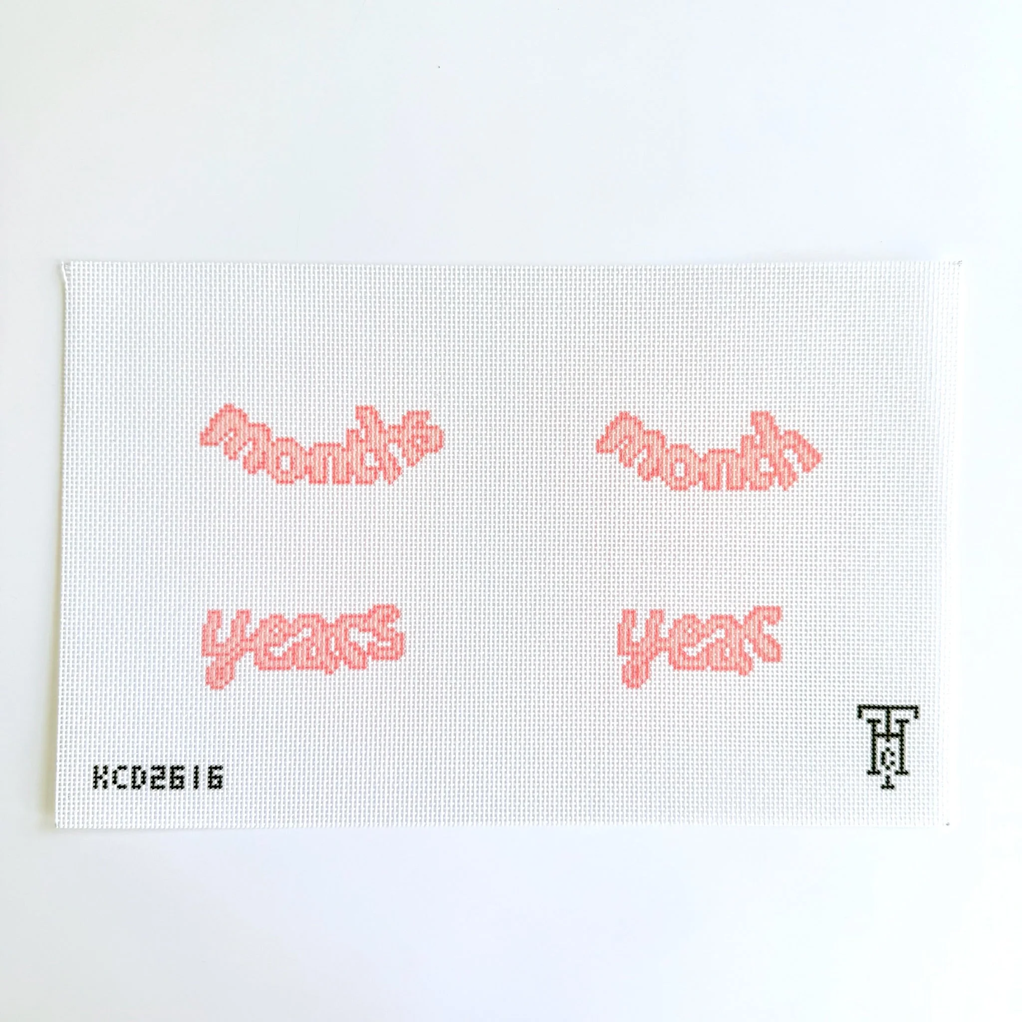 Peach Icing Milestone Canvas