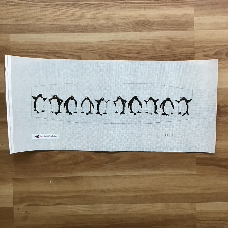 Penguins Cummerbund Canvas