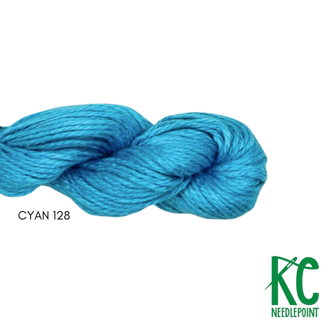 Pepper Pot Silk Skein 128 Cyan