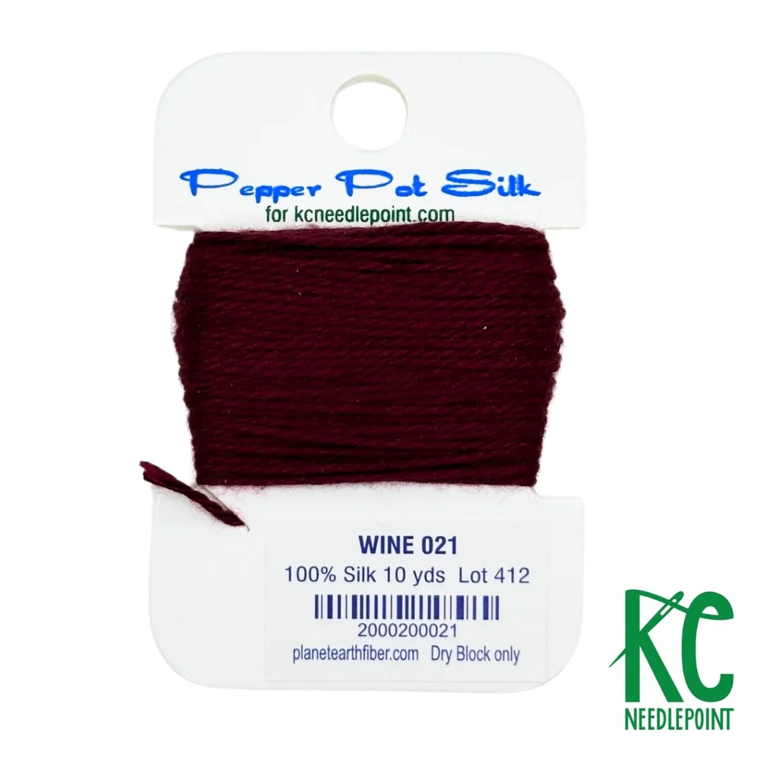 Pepper Pot Silk Card 021 Wine