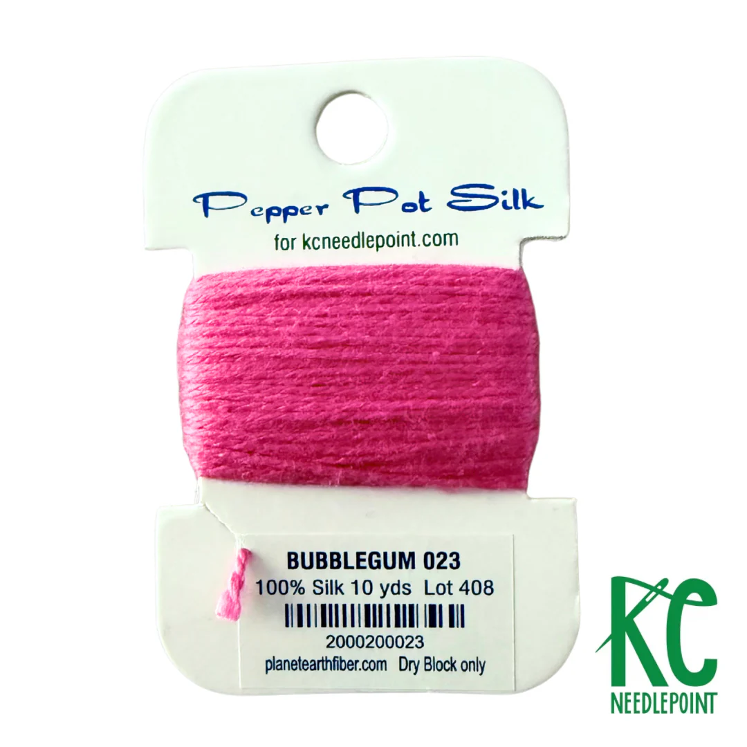 Pepper Pot Silk Card 023 Bubble Gum