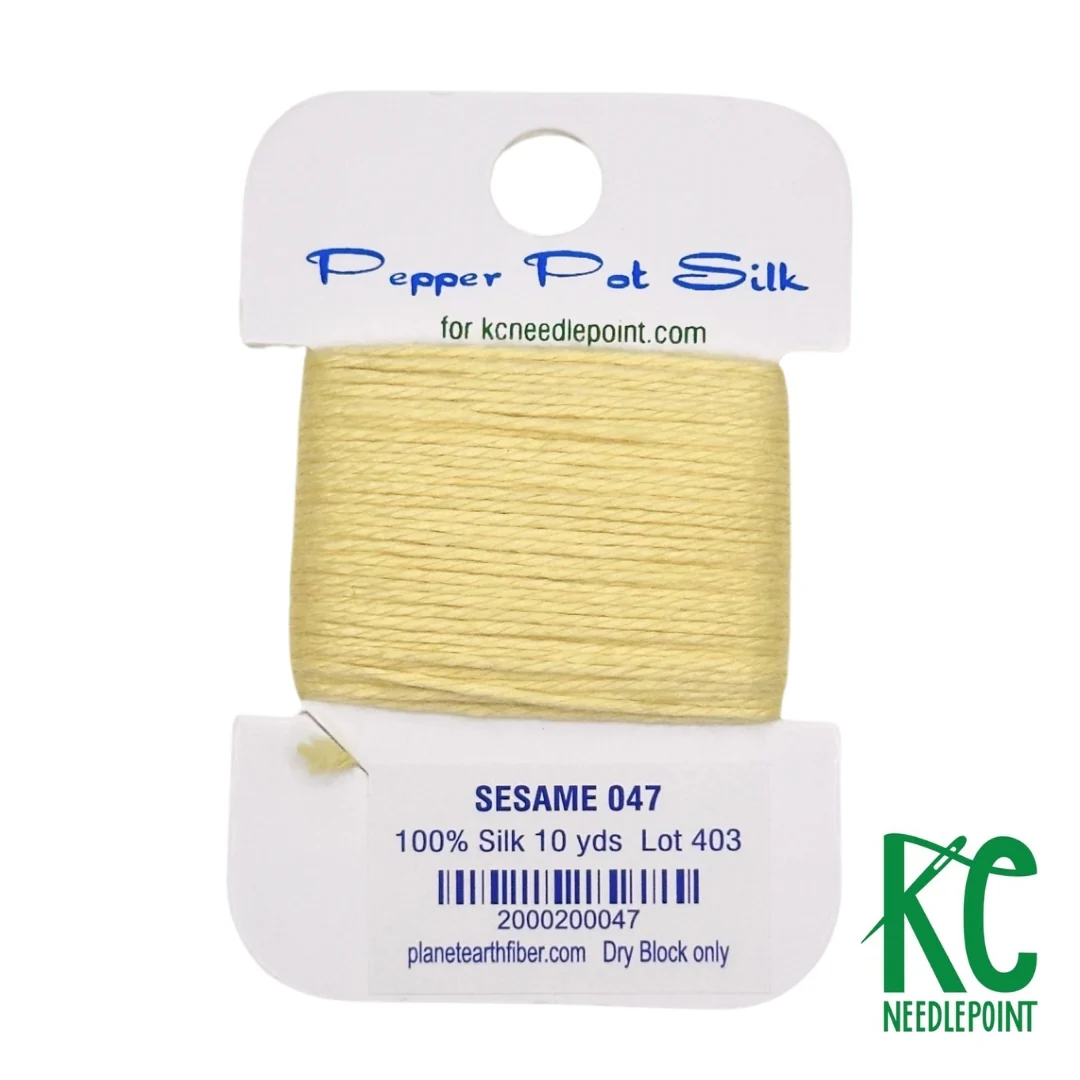 Pepper Pot Silk Card 047 Sesame
