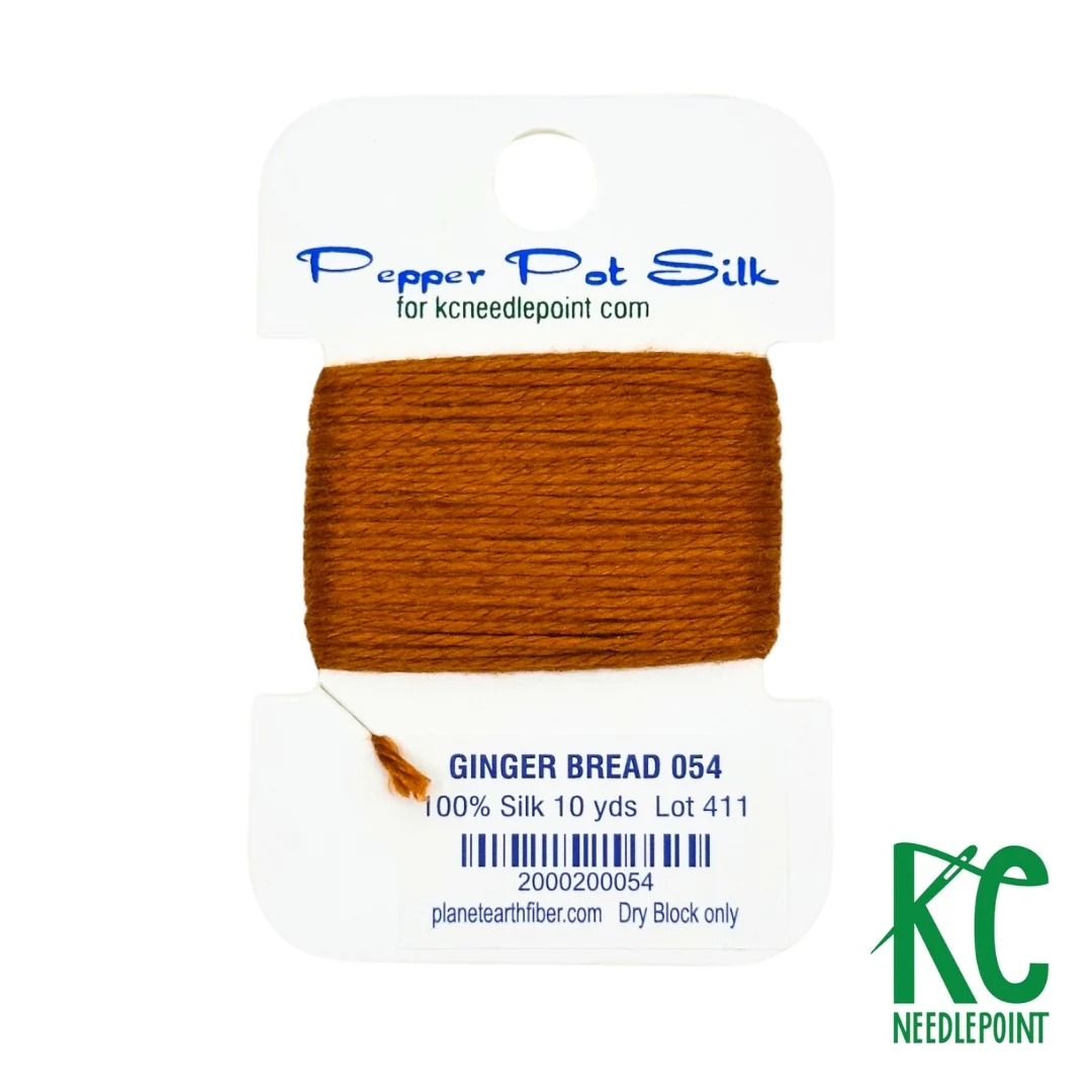 Pepper Pot Silk Card 054 Gingerbread