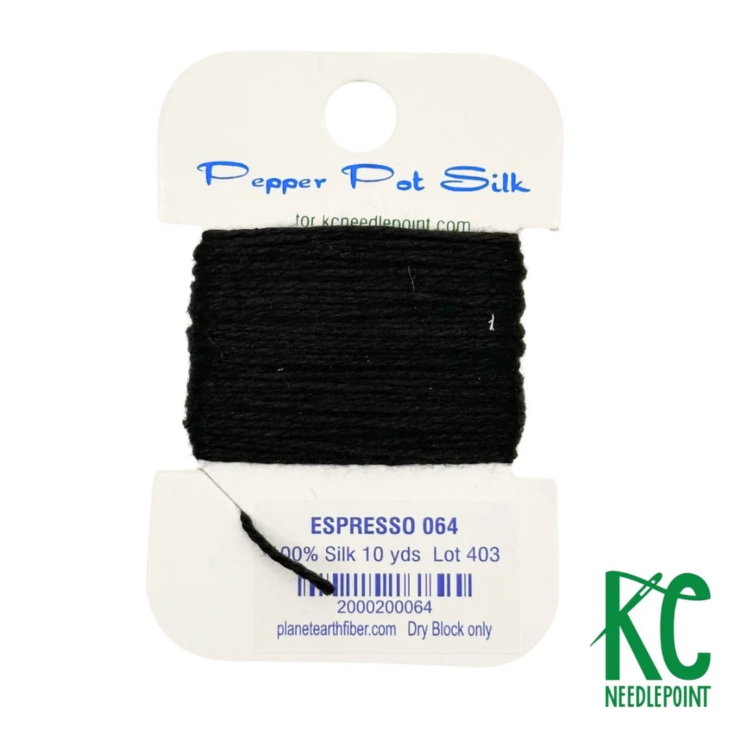 Pepper Pot Silk Card 064 Espresso