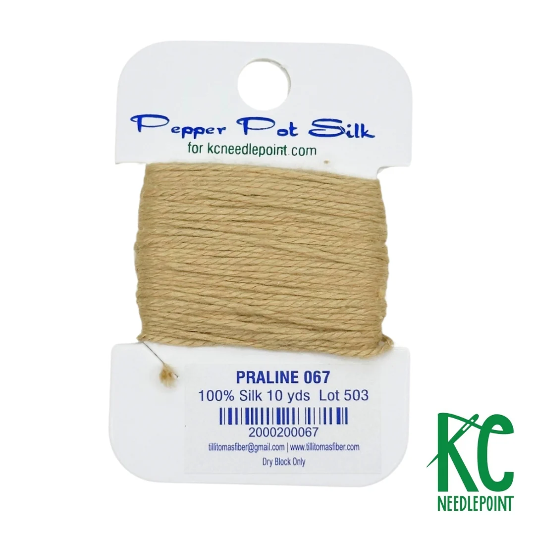 Pepper Pot Silk Card 067 Praline
