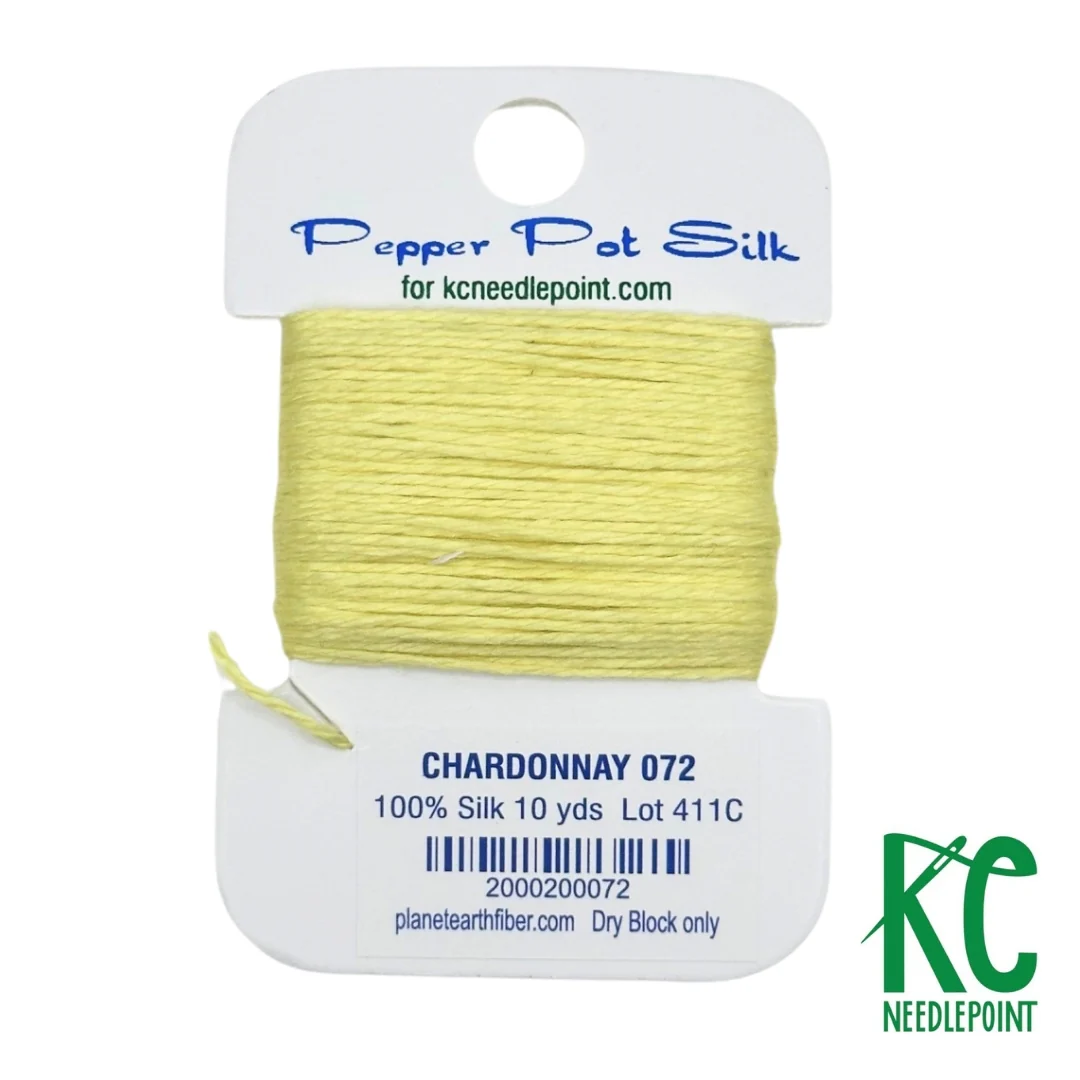 Pepper Pot Silk Card 072 Chardonnay