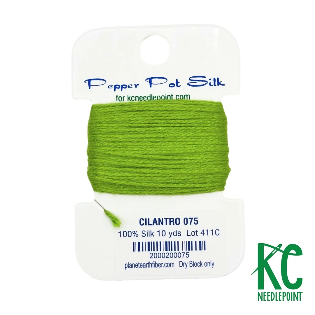 Pepper Pot Silk Card 075 Cilantro