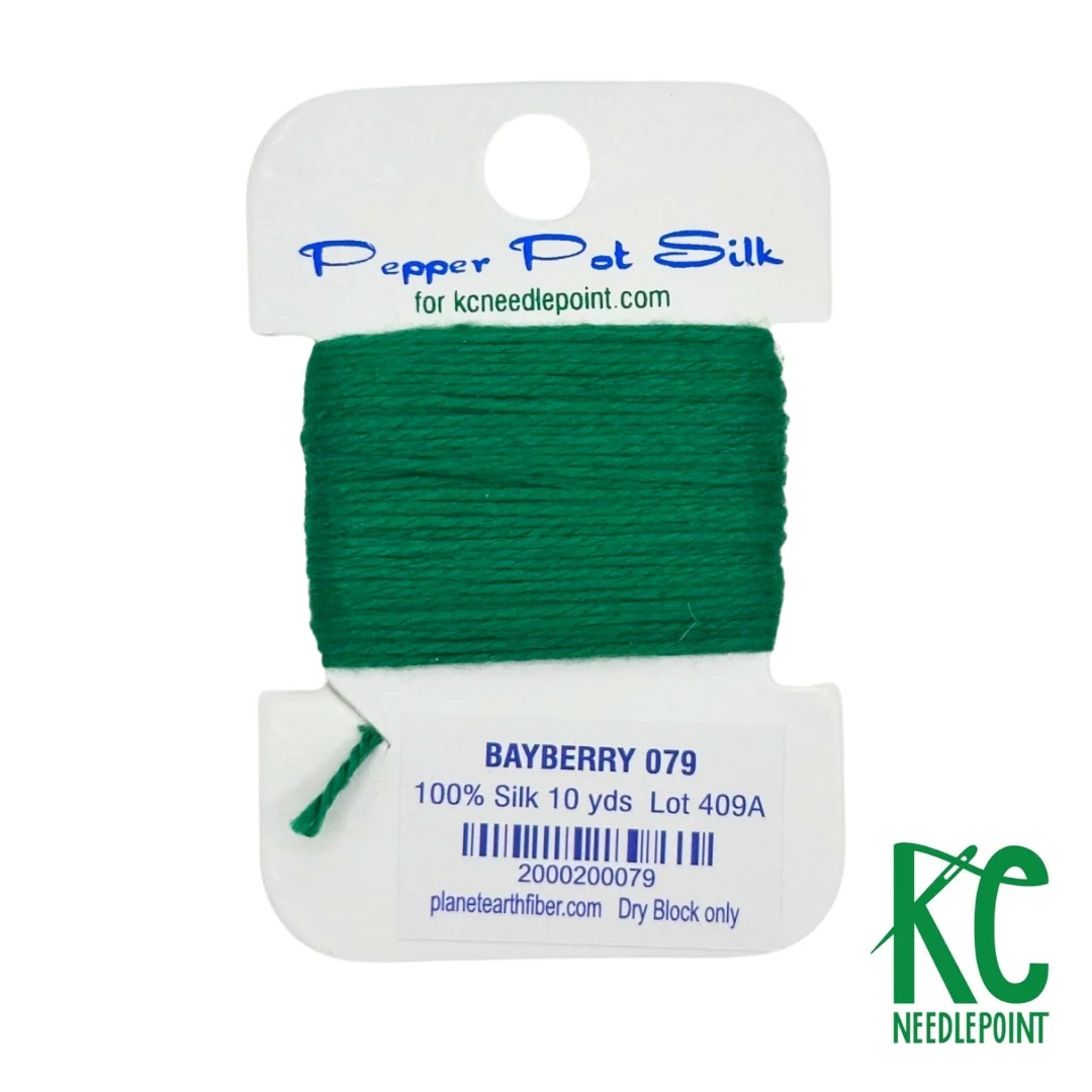 Pepper Pot Silk Card 079 Bayberry