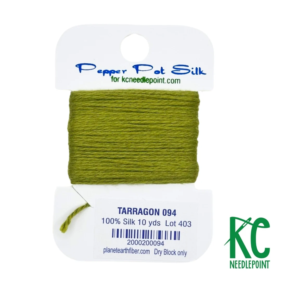 Pepper Pot Silk Card 094 Tarragon