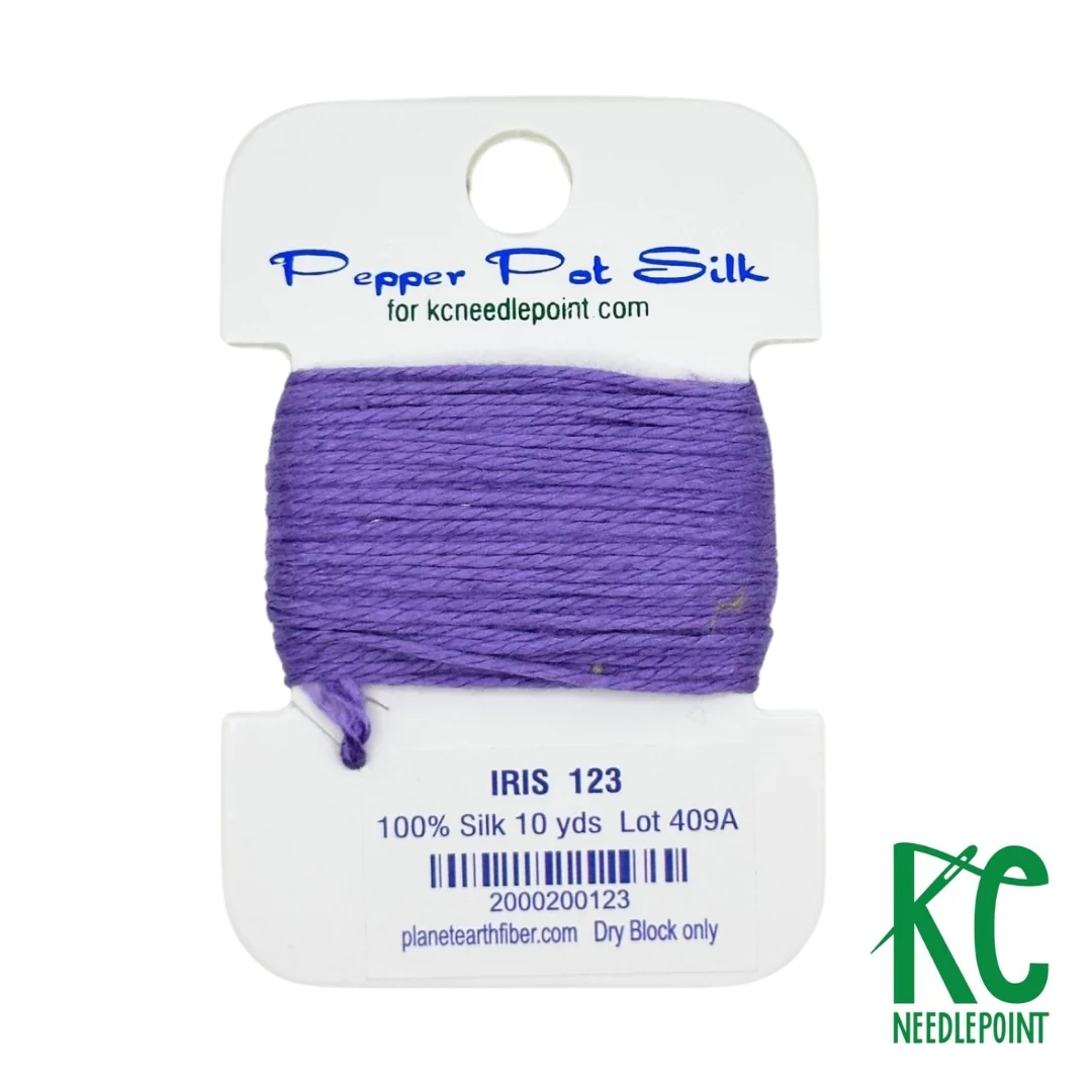Pepper Pot Silk Card 123 Iris
