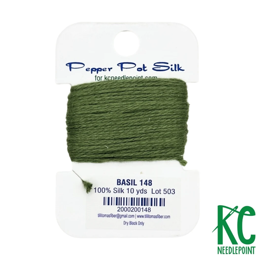 Pepper Pot Silk Card 148 Basil