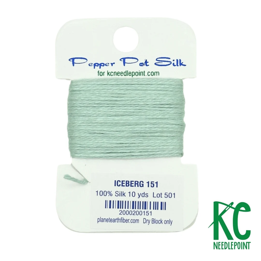 Pepper Pot Silk Card 151 Iceberg