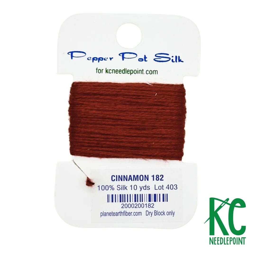 Pepper Pot Silk Card 182 Cinnamon