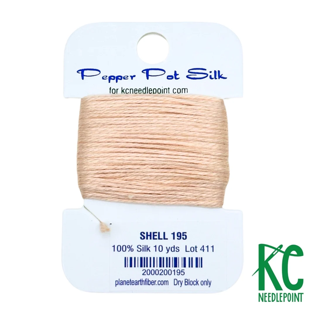 Pepper Pot Silk Card 195 Shell