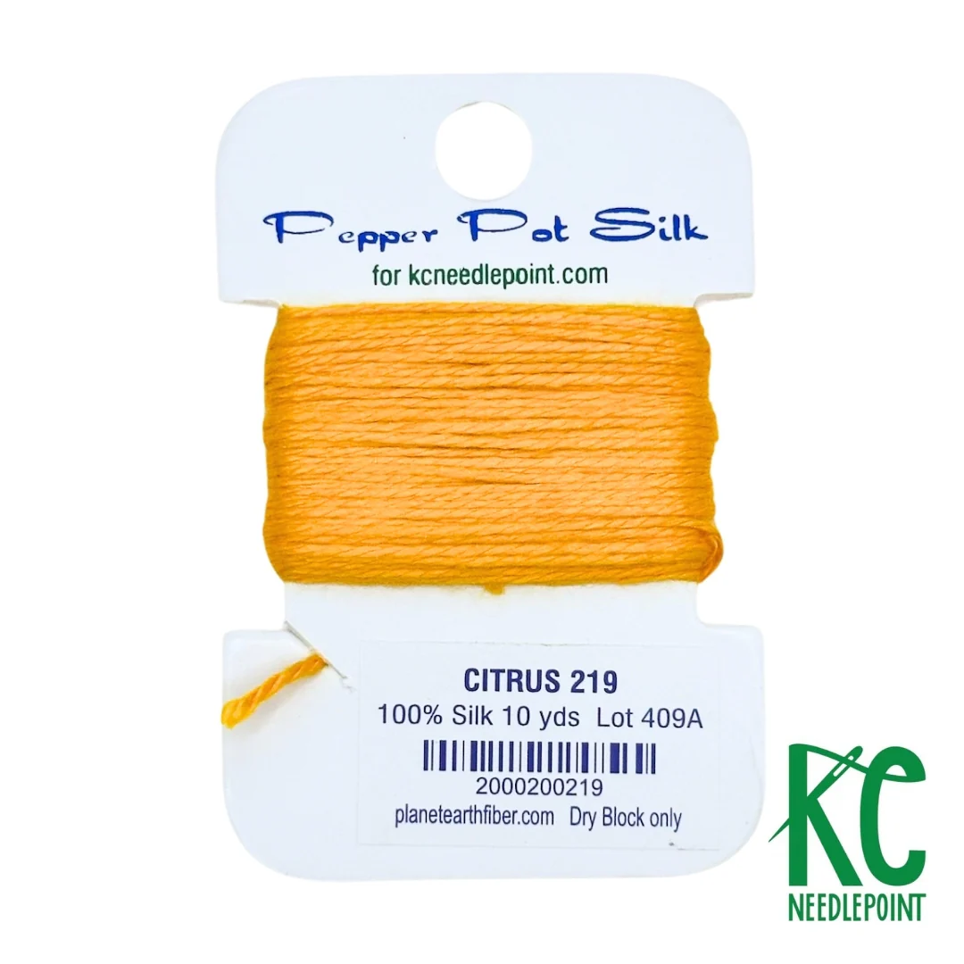 Pepper Pot Silk Card 219 Citrus