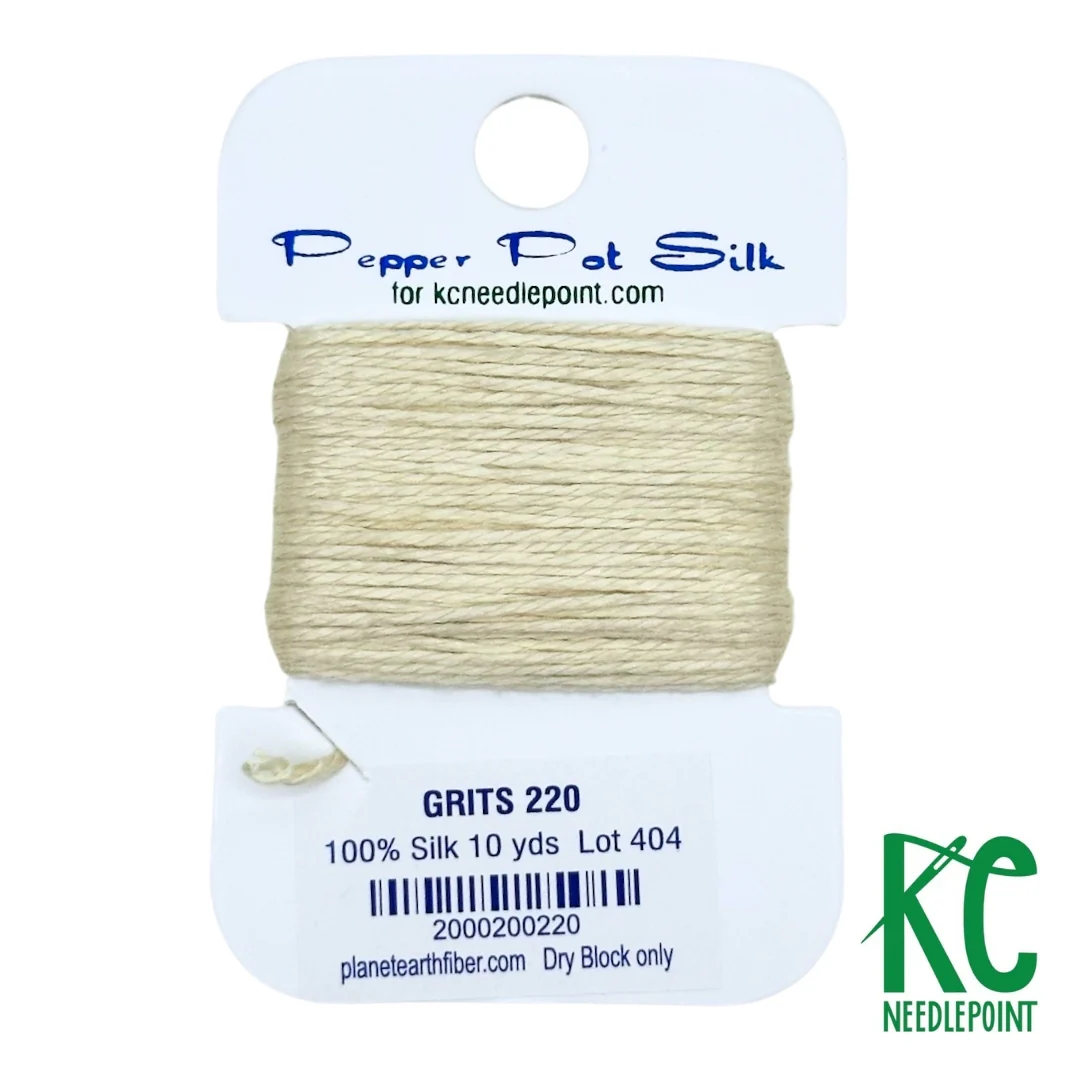 Pepper Pot Silk Card 220 Grits
