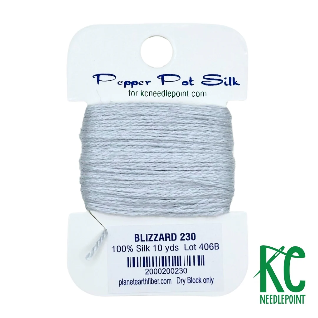 Pepper Pot Silk Card 230 Blizzard