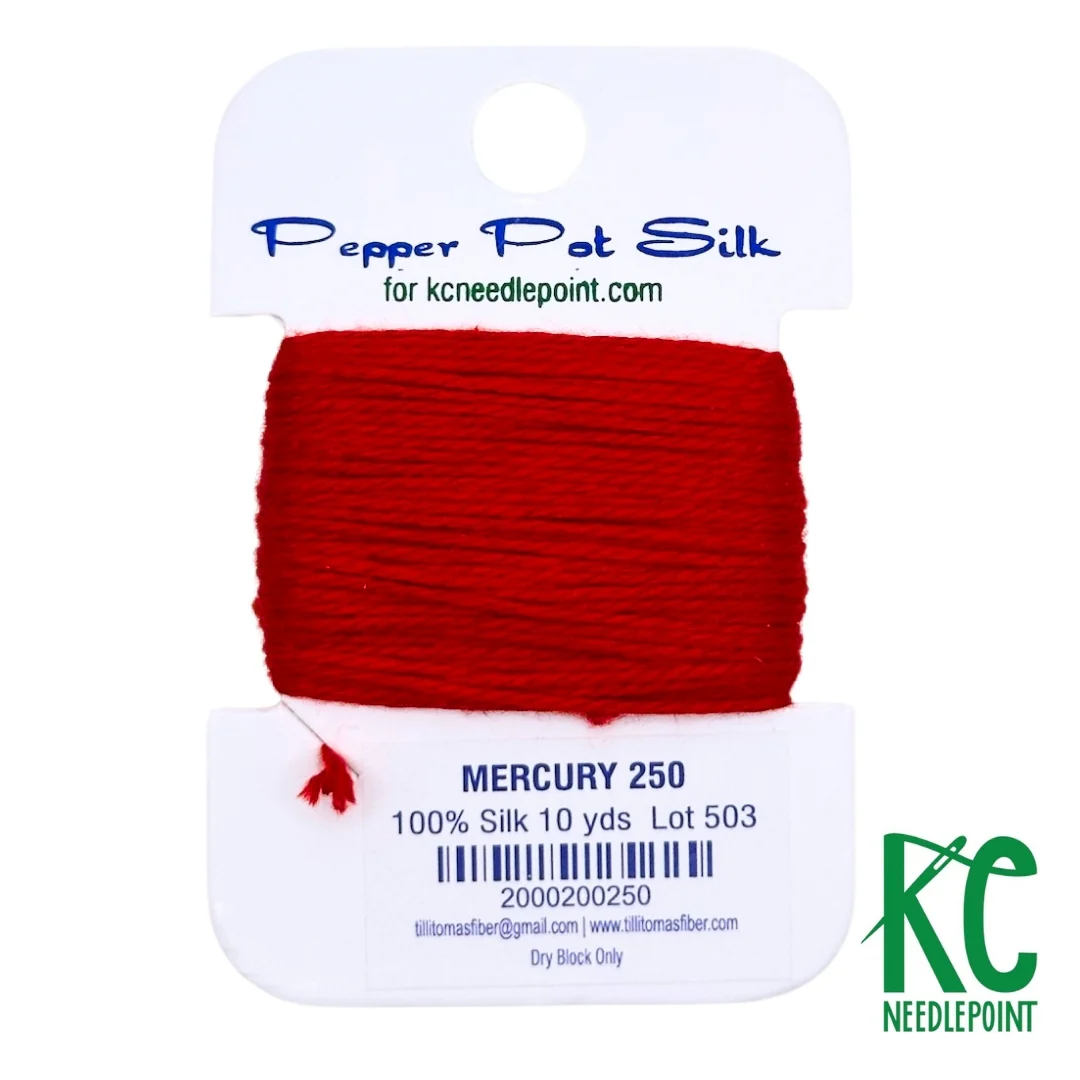 Pepper Pot Silk Card 250 Mercury