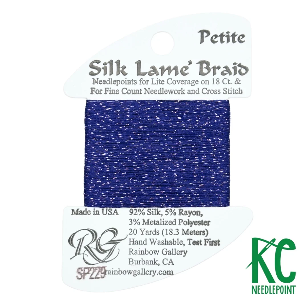 Petite Silk Lamé Braid SP229 Plush Purple