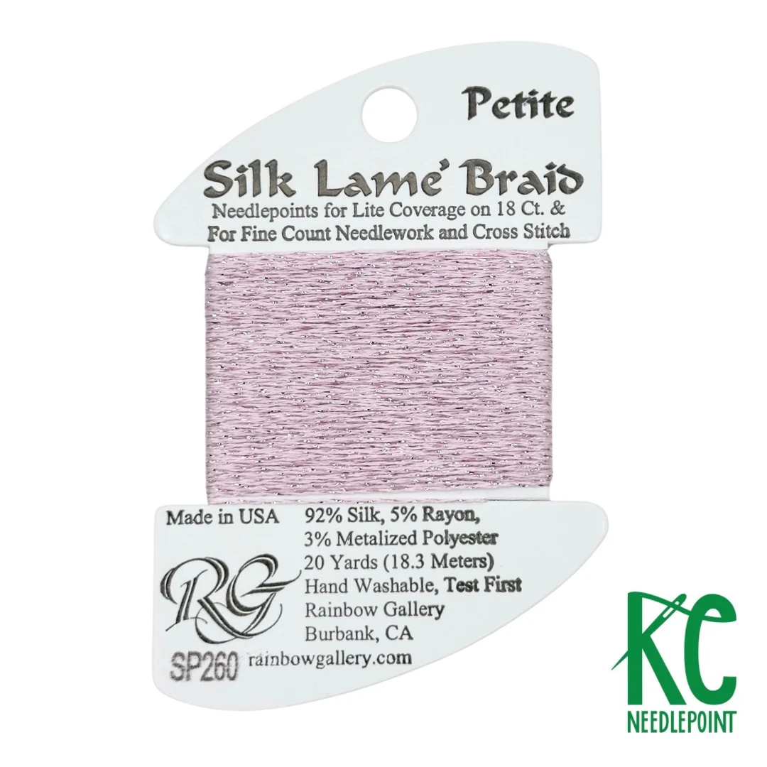 Petite Silk Lamé Braid SP260 Pink Blush