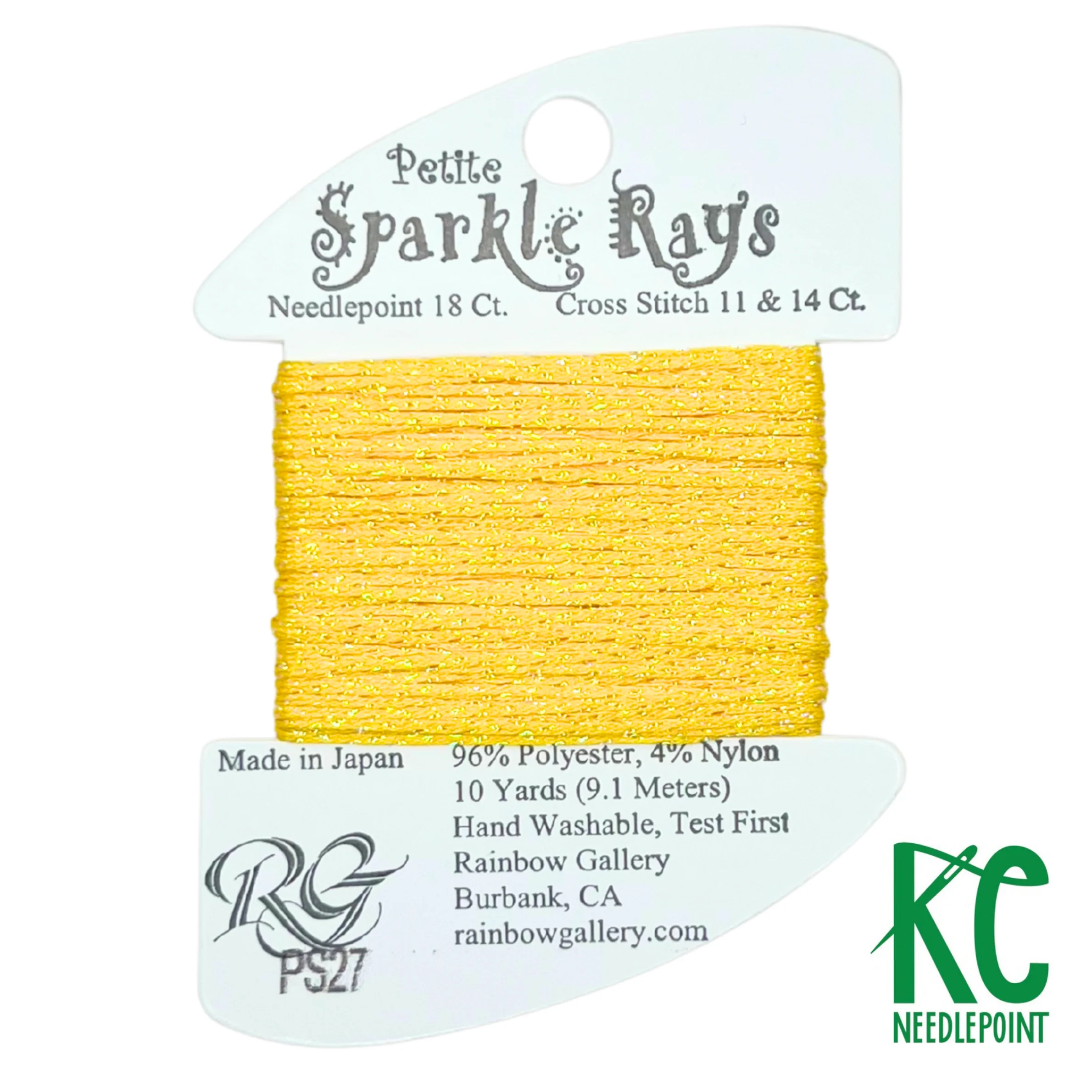 Petite Sparkle Rays PS27 Brite Yellow