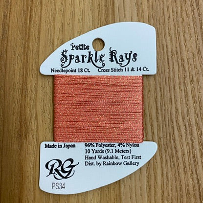 Petite Sparkle Rays PS34 Dark Peach