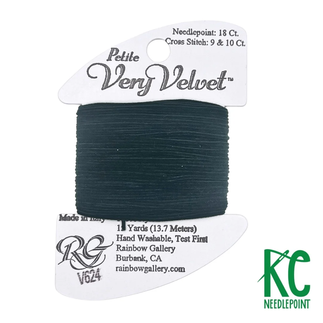 Petite Very Velvet V624 Midnight Green