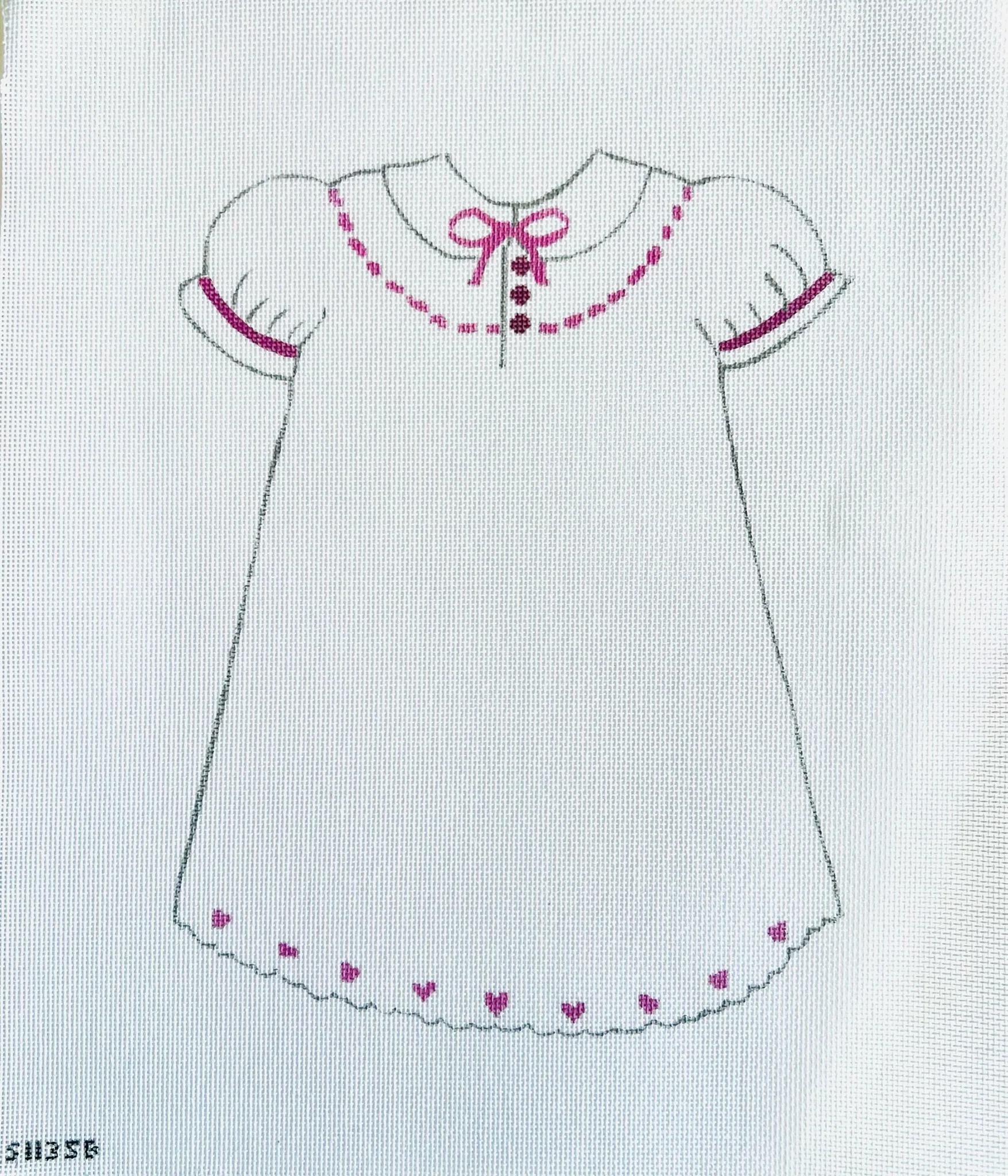 Pink Christening Gown