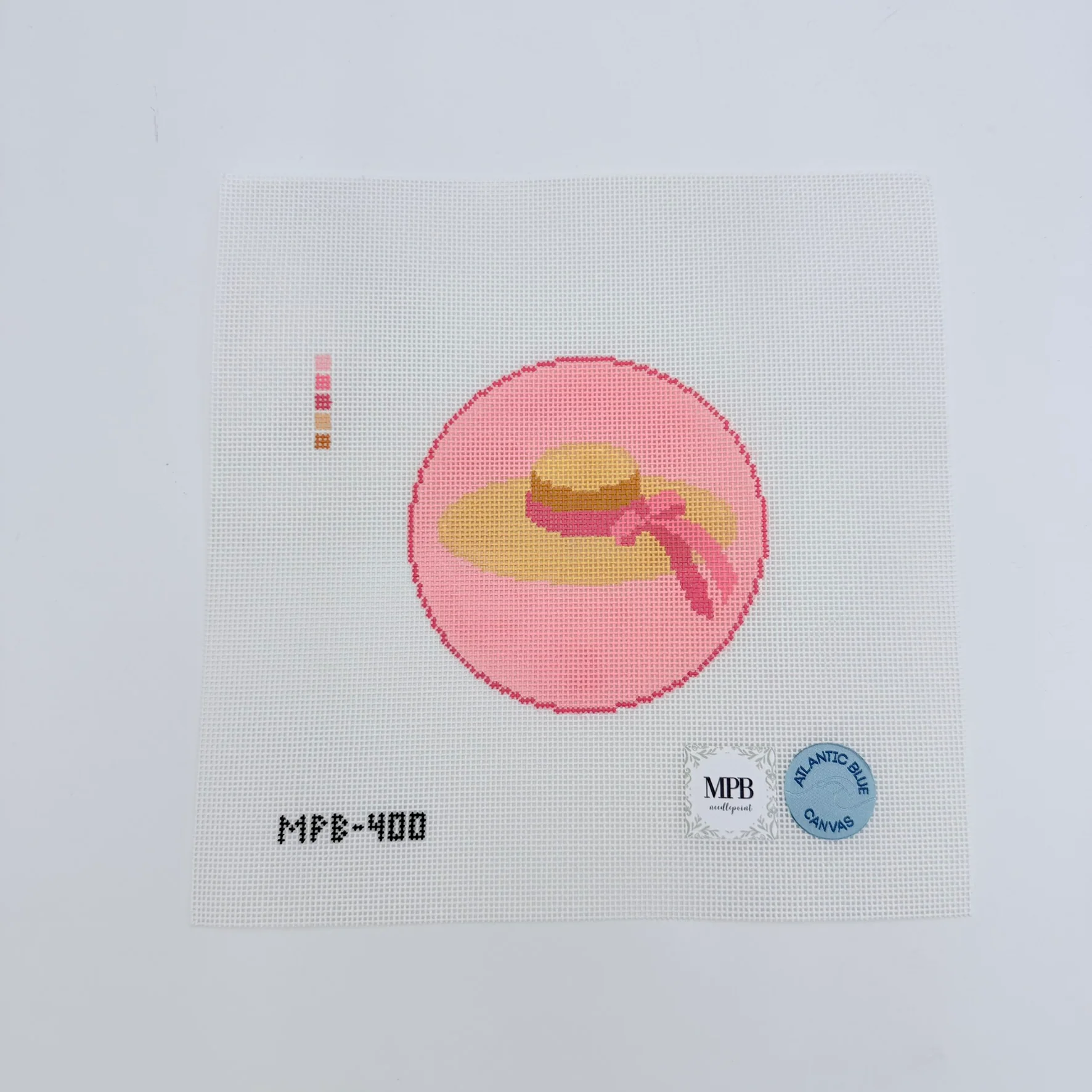 Pink Sunhat Canvas