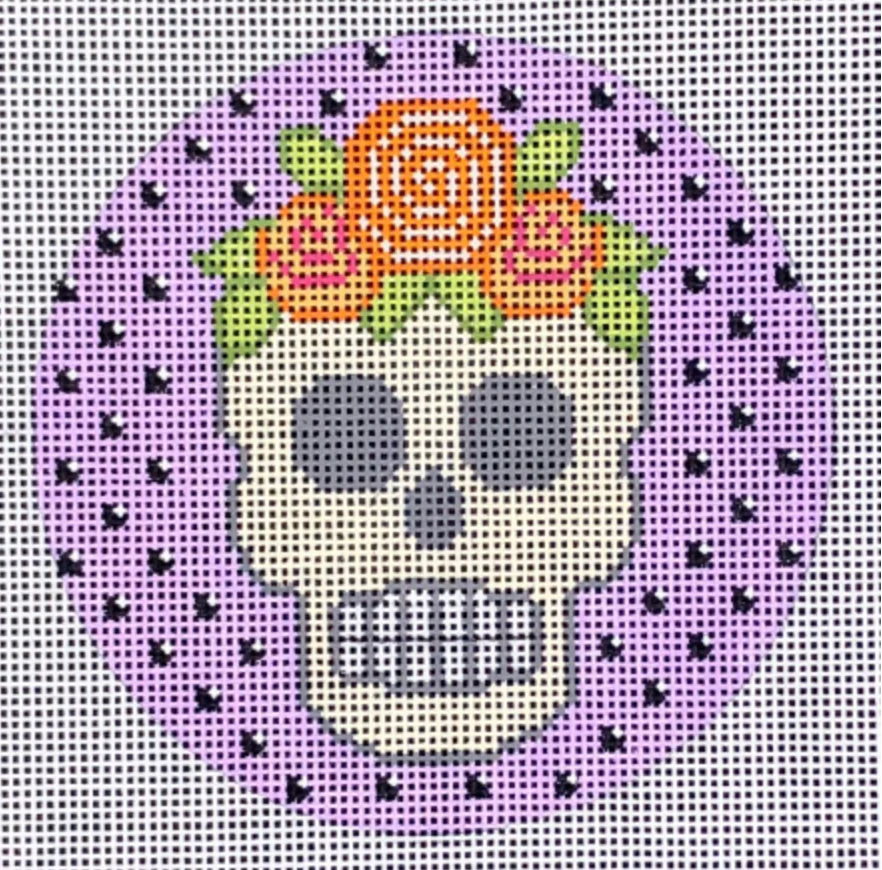Pretty Spooky Skull Canvas