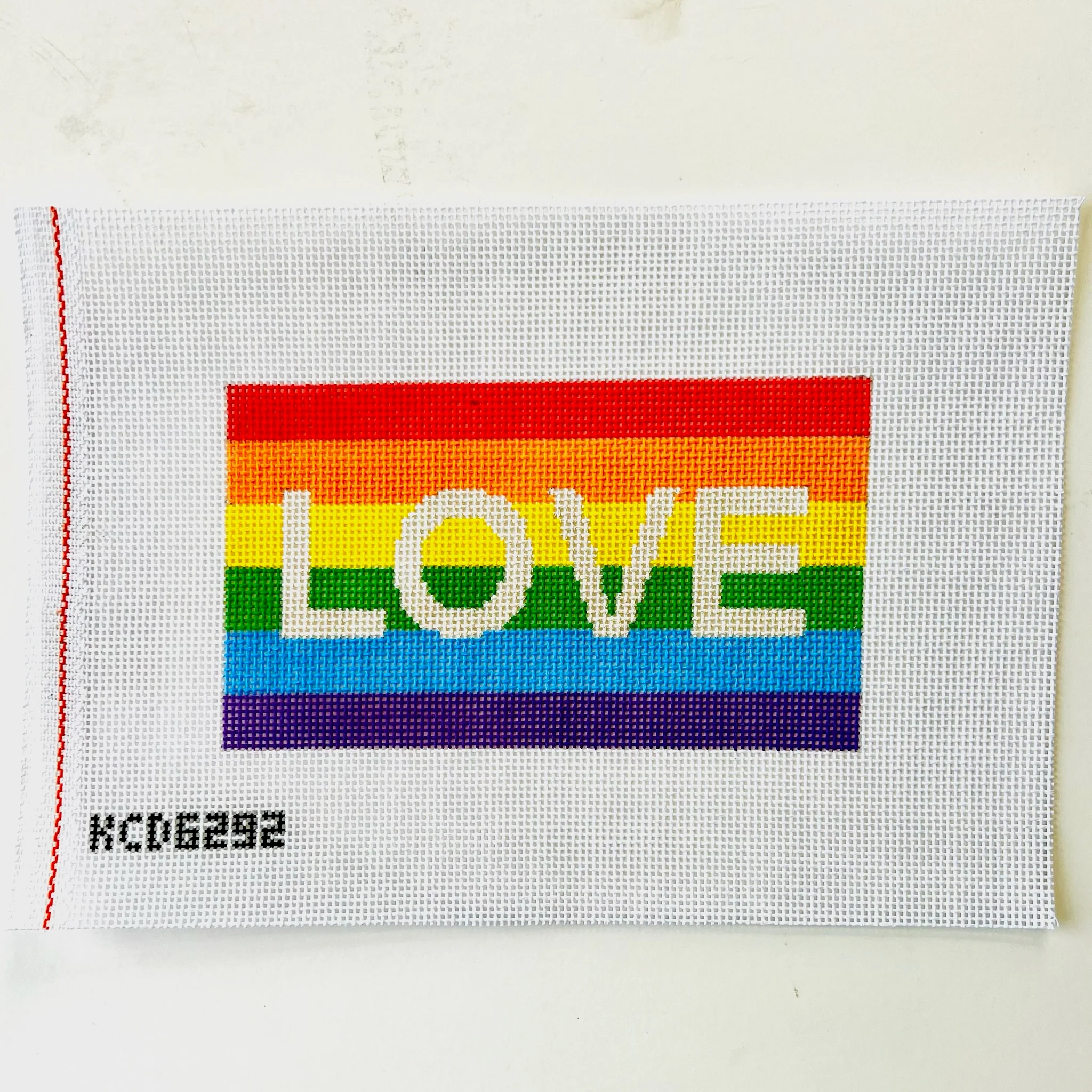 Pride Flag Acrylic Purse Insert Canvas