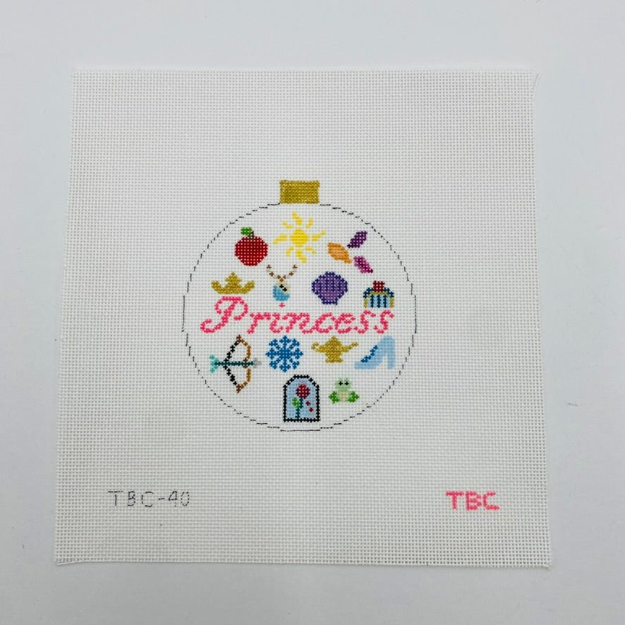 Princess Round Canvas