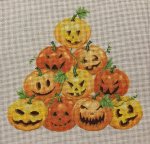 Pumpkin Stack Canvas