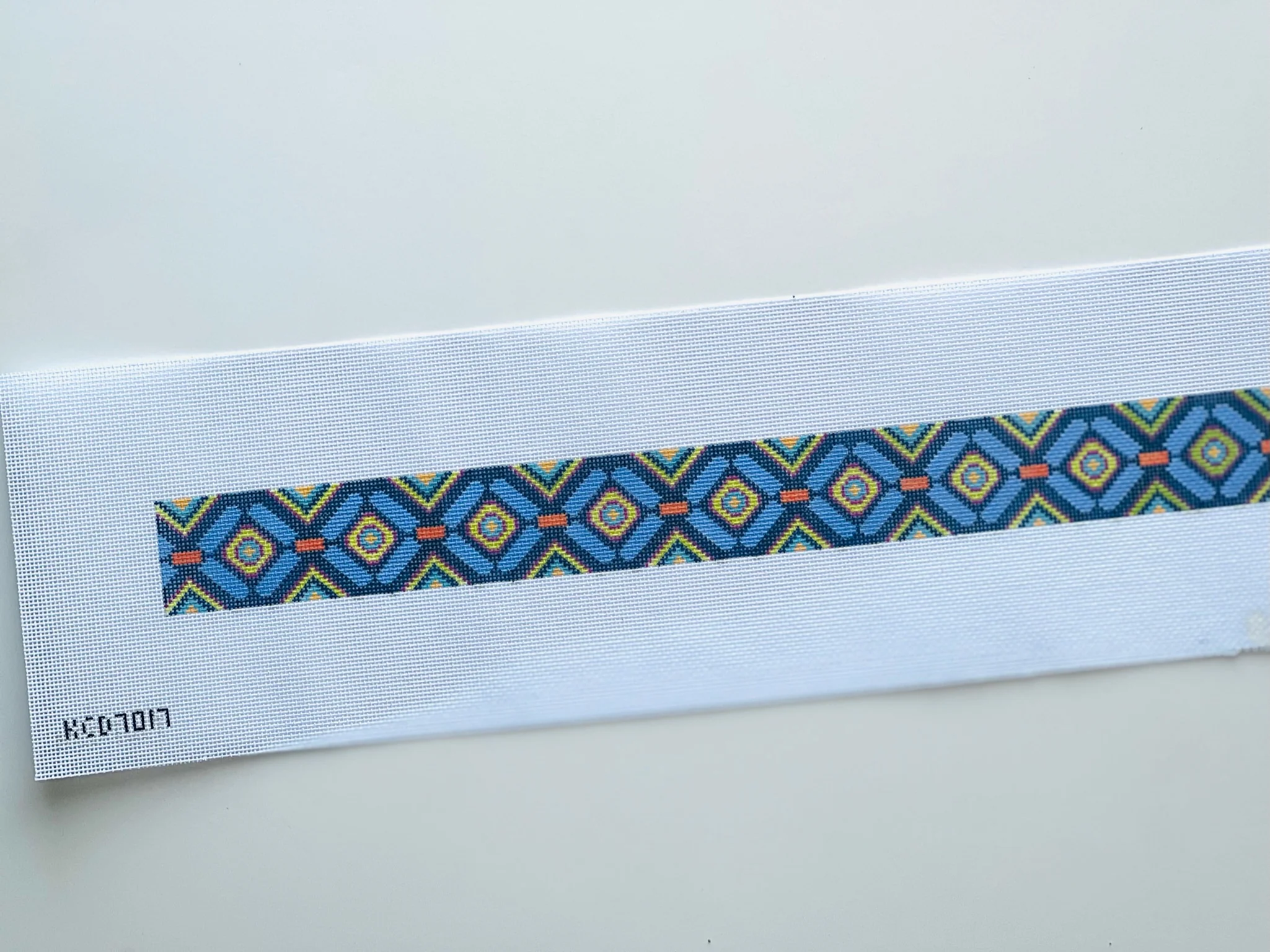 Purple Geometric Belt