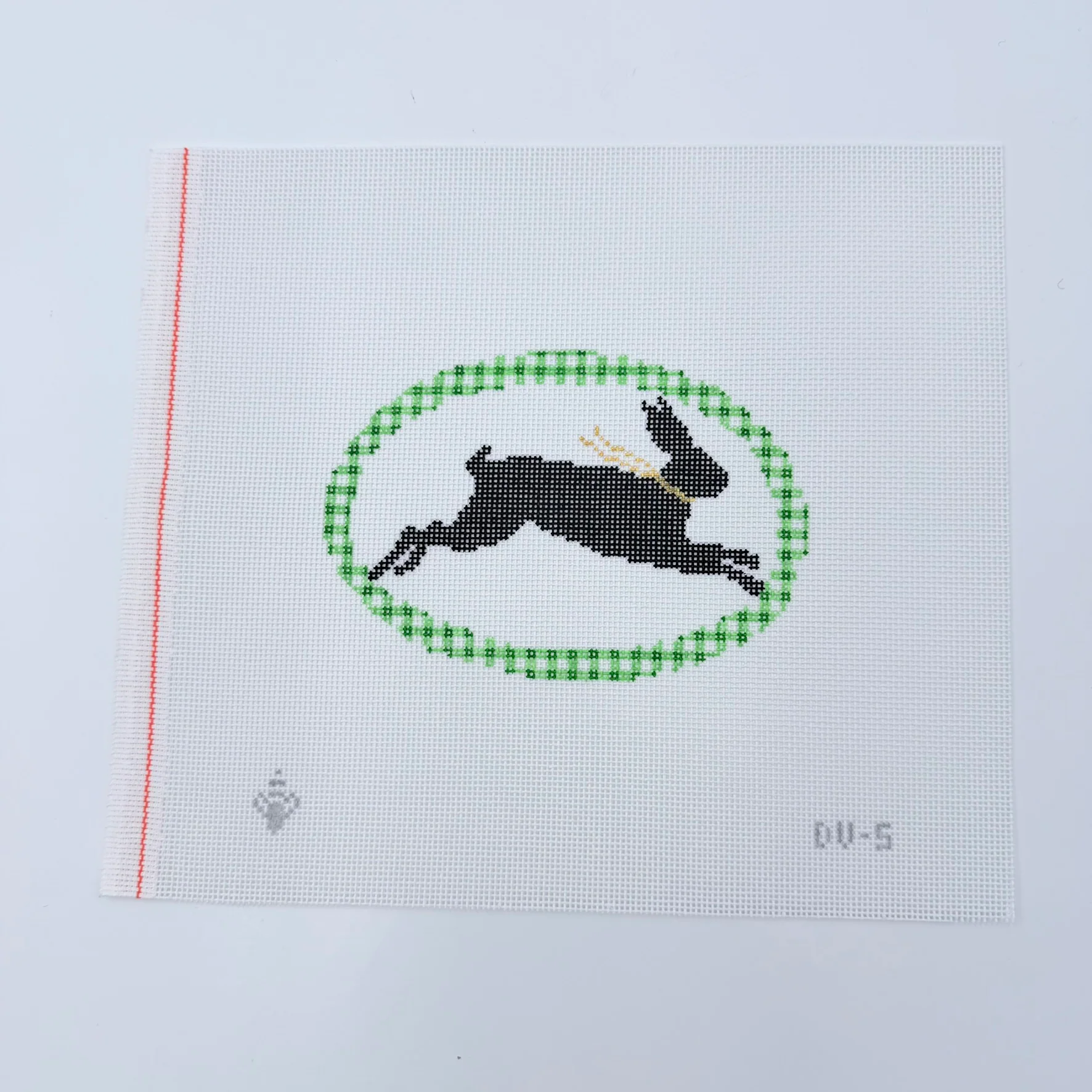 Rabbit Silhouette Canvas