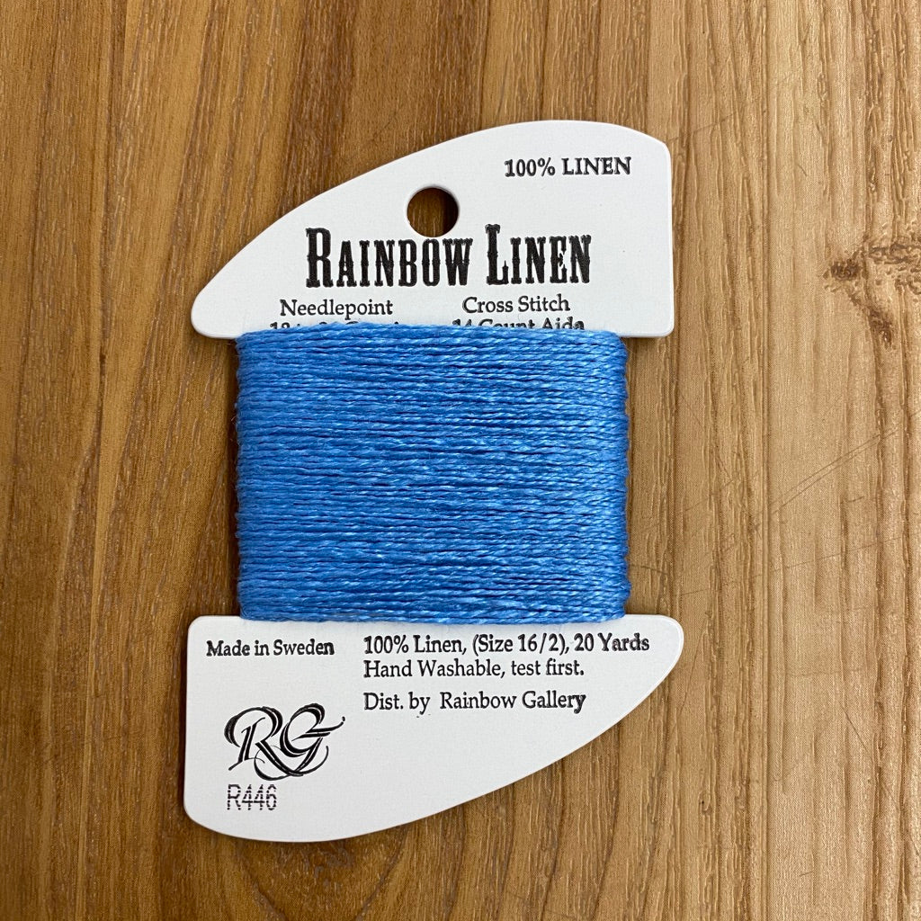Rainbow Linen R446 French Blue