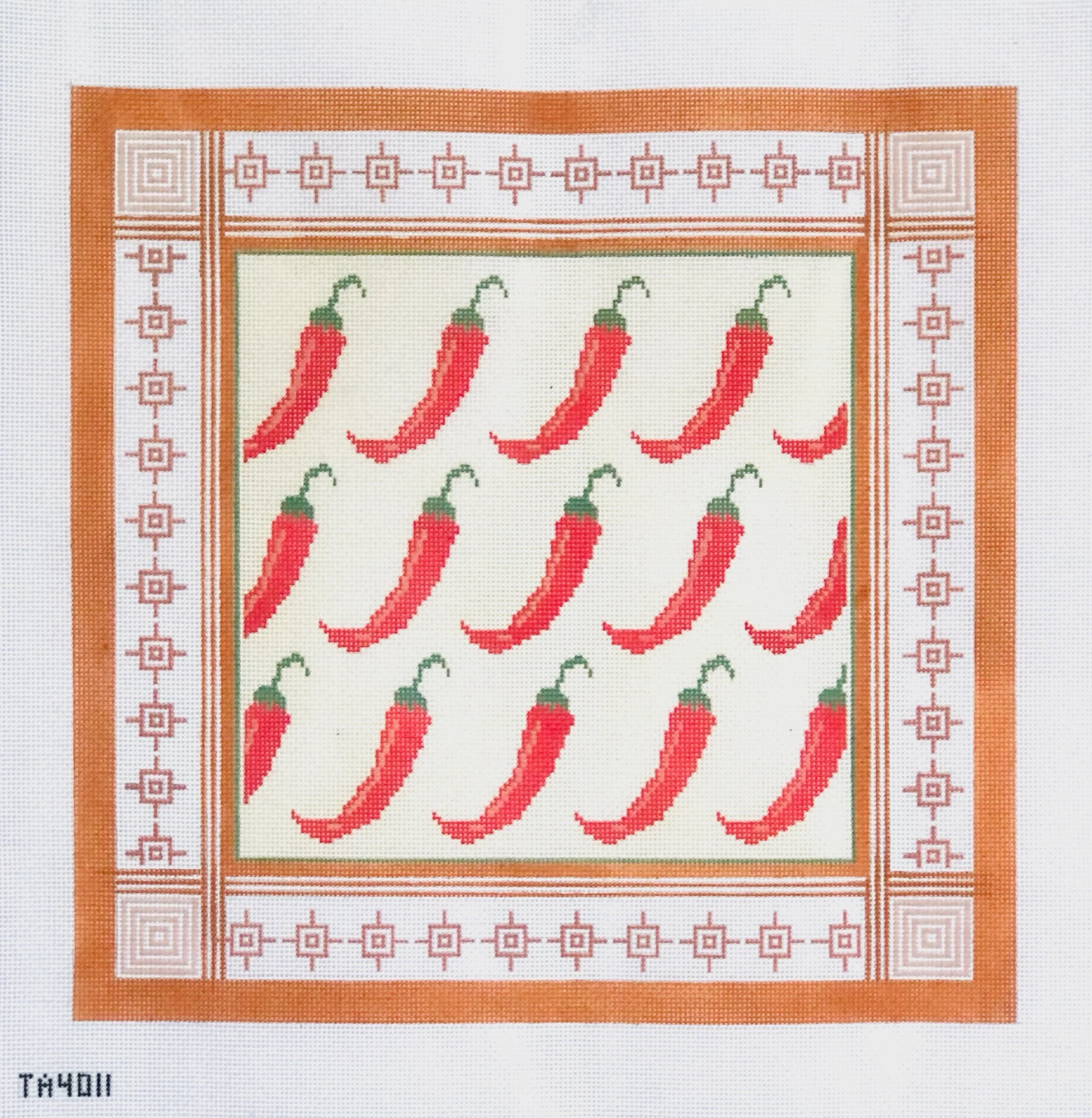 Red Chili Pepper Pillow