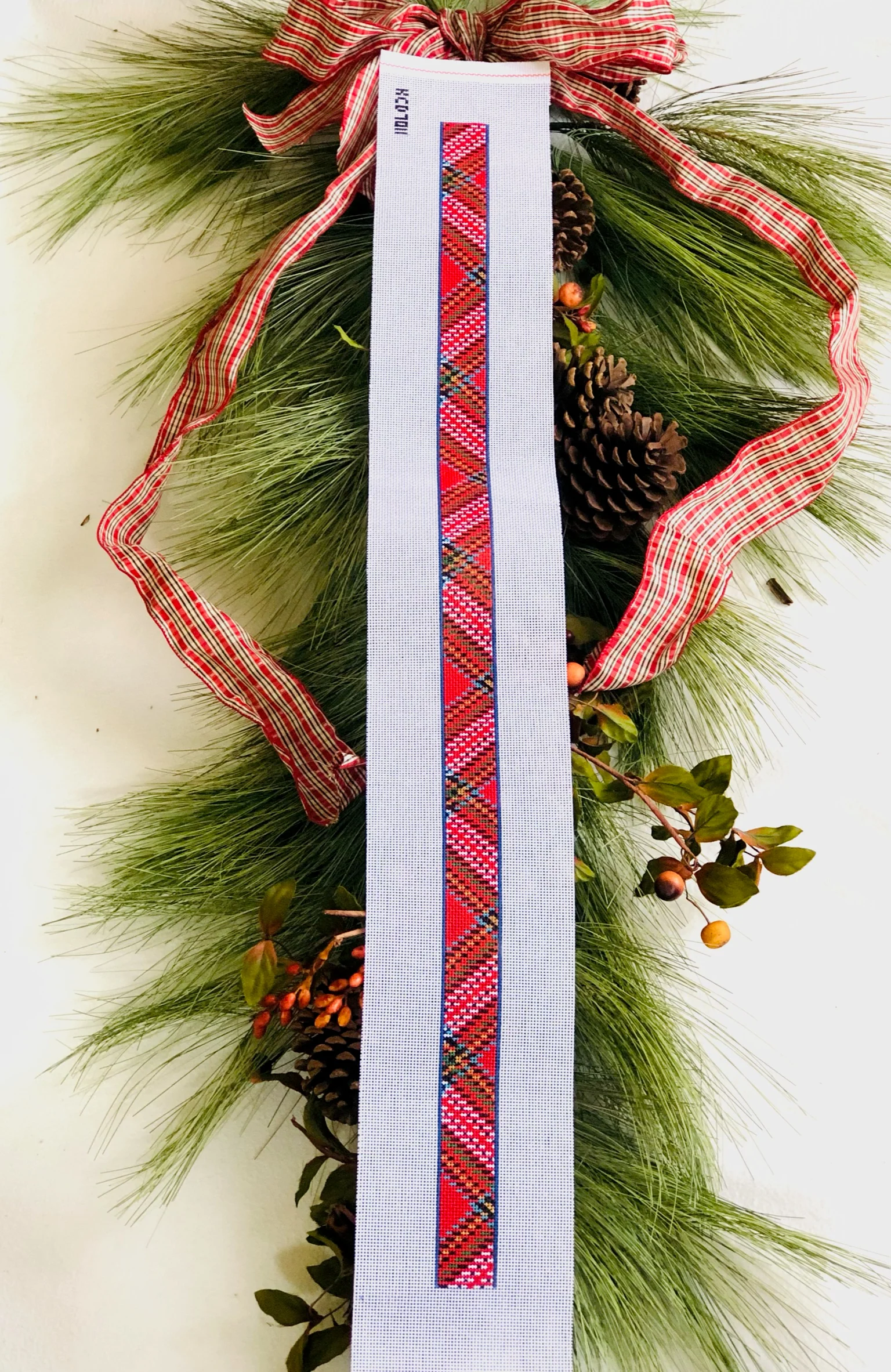 Red Tartan Belt