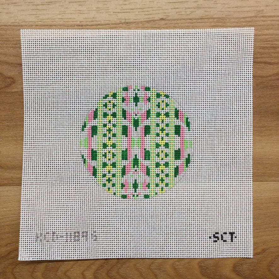 Ribbon Round Canvas - Image 3