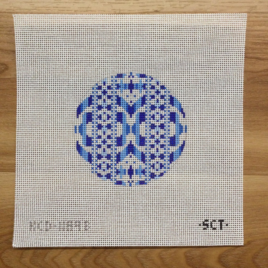 Ribbon Round Canvas - Image 4