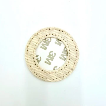 Round Canvas Patch