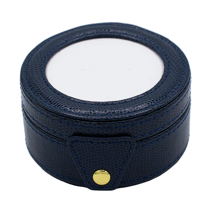 Round Leather Gift Box - Image 10