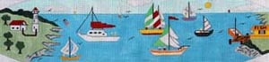 Sailing Cummerbund Canvas