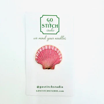 Scallop Seashell Needle Minder