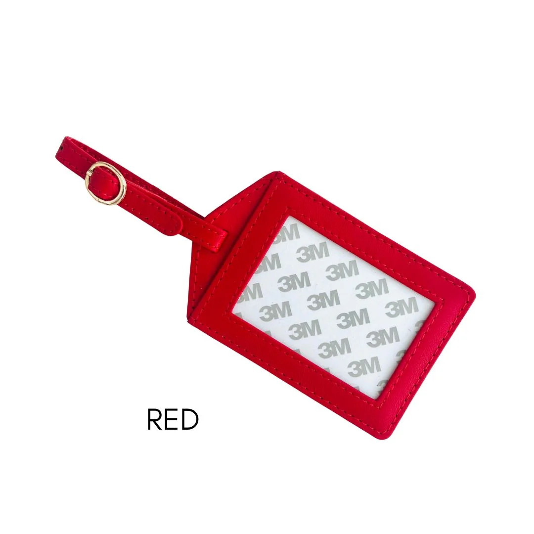 Self Finishing Leather Luggage Tag - Image 10