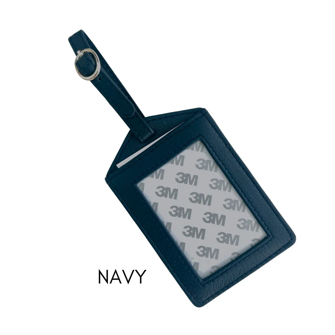 Self Finishing Leather Luggage Tag - Image 11