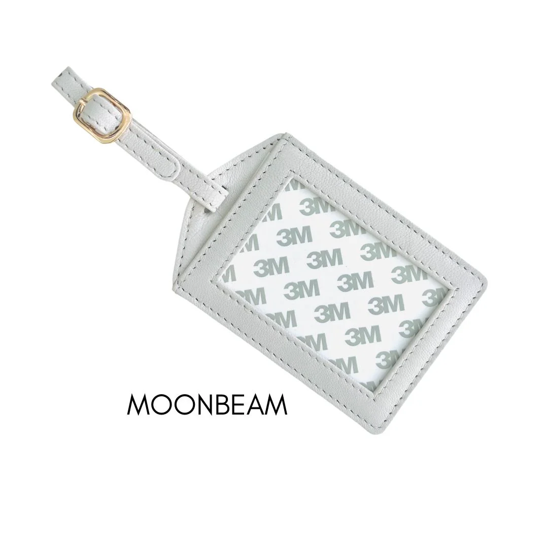 Self Finishing Leather Luggage Tag - Image 7